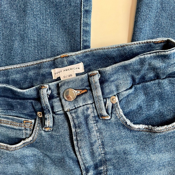 Good American Good Legs Straight Sz 0/25 - Picture 9 of 10
